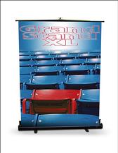 Large rectractable bannerstands