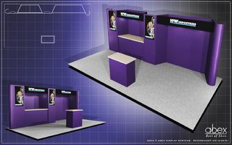 20' Expose fabric panel display